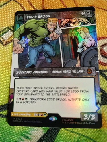 Foil showcase eddie brock - foil,