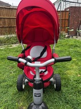 Qplay Red Trike 6 In 1 Max Weight 20kg Adaptable For 10 To 36 Months