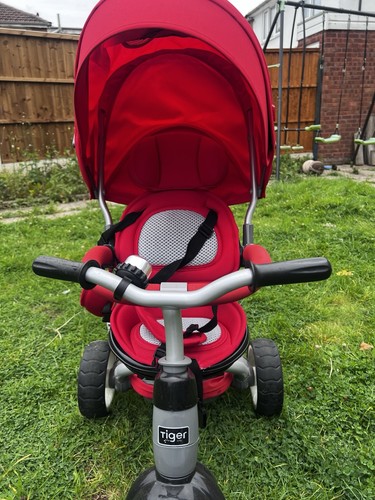 Qplay red trike - red, 6