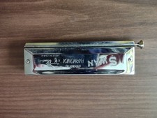 Professional Silver Swan Harmonica Chromatic