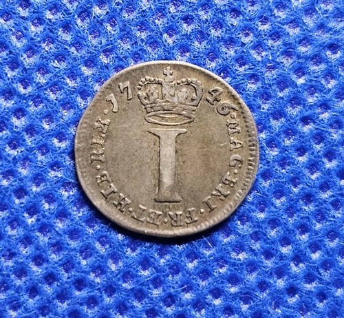 1746 maundy penny - penny, ii