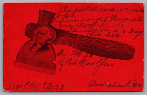 George washington hatchet - george,