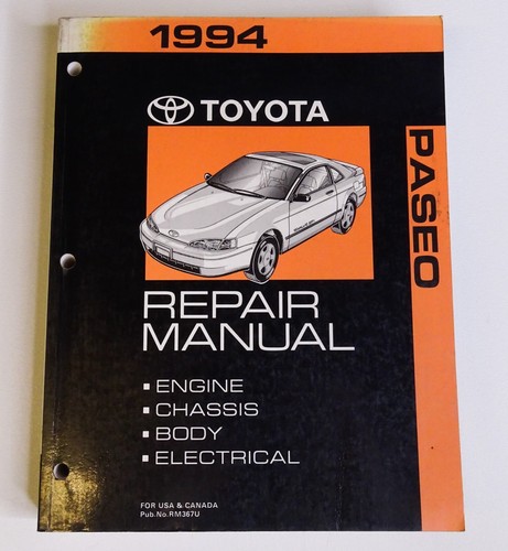 1994 toyota paseo - toyota, repair