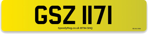 Gsz 1171 cherished number - -,
