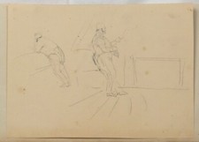 Drawing Theodore Gudin Men