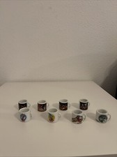 Vintage Disney China Mini Mugs