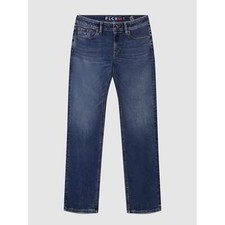 Mish Mash 1987 Straight Fit Flex Active Denim Jean Mid Blue