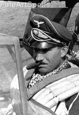 German Fighter Ace Adolf Galland • WW2 Photograph Militaria
