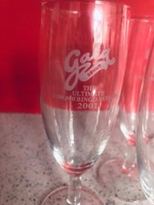 Gala bingo Champagne Flue Set Of 6 