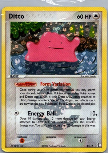 Pokemon tcg ditto 112 - ditto, 4/112