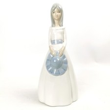 Porcelain Porcelanas Miquel Requena Spanish Valencia Girl Figurine 24cm