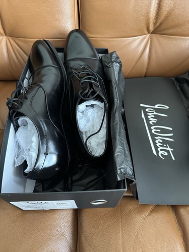 John white mens leather shoes - mens,