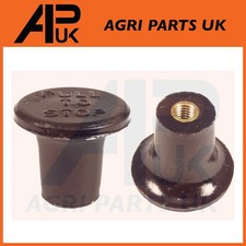 Stop Cable Knob Black for