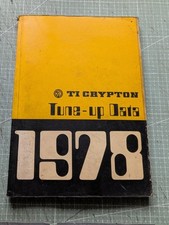 TI Crypton Tune-up Data 1978