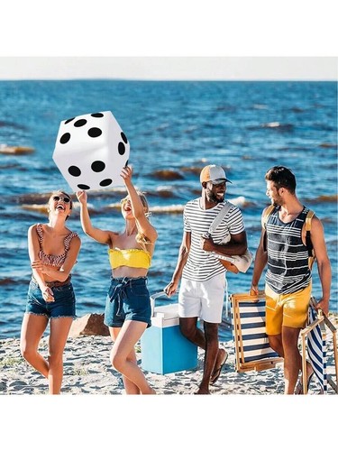 35cm giant inflatable dice - 35cm,