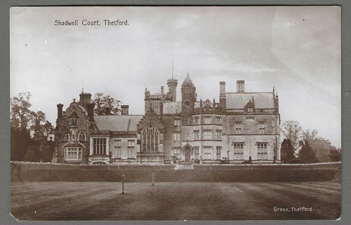 Vintage postcard shadwell - rp,