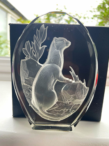 Danbury mint clear crystal - danbury,