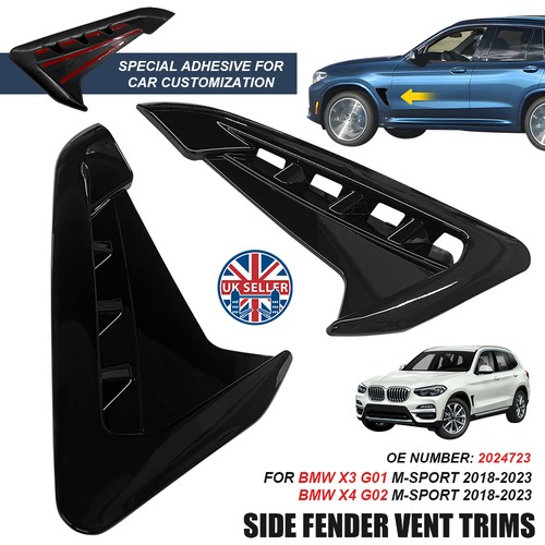 Gloss black side air - gloss, flow