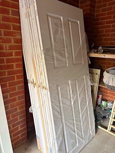 White primed internal - internal, door