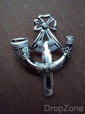 Genuine Issue British Army Light Infantry Cap Badge