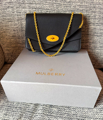 Mulberry large darley leather - mulberry,