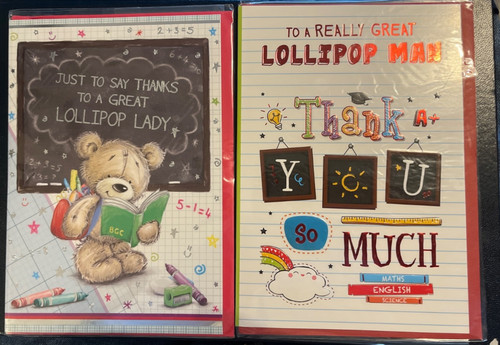 Thank you card - , lollipop