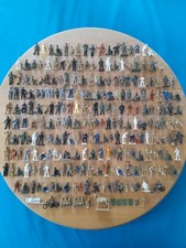 246 x Airfix/Matchbox/Preiser 1/72 WW2 Figures From Model Kits Vintage Joblot