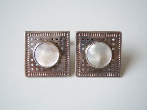 Antique 835 silver cufflinks - antique,