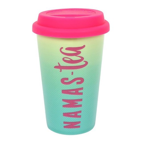 Ceramic travel mug tea coffee - travel,
