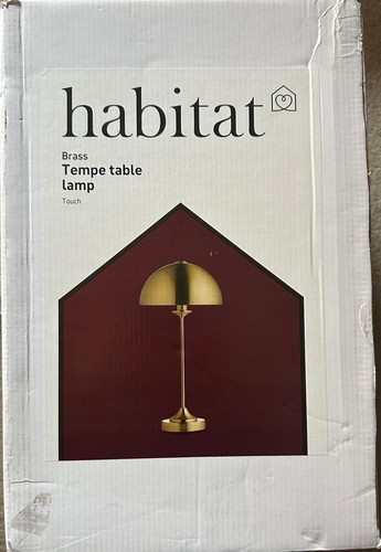Table lamp brass - lamp,