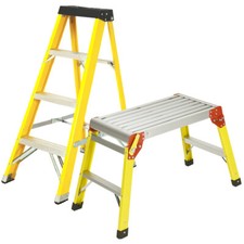 Excel Fibreglass 3 Step Ladder