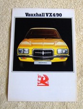 Vauxhall VX4/90 brochure