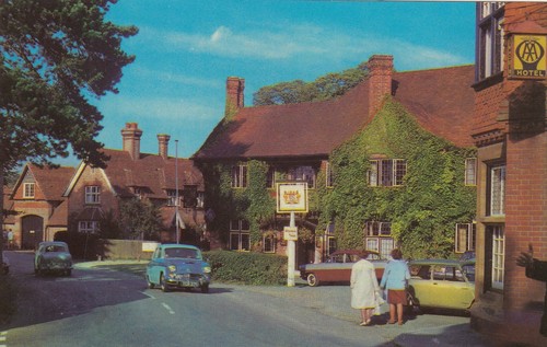 Postcard the village - village, beaulieu