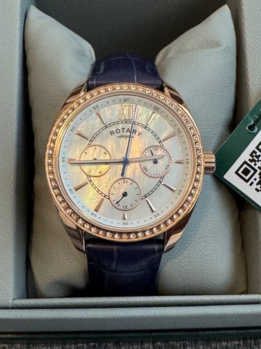Rotary ladies watch rose - watch, gold