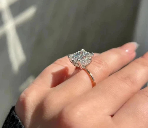 Princess cut igi - 5.00, ct