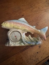 Vintage ceramic trout fish - vintage,