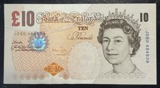 Old £10 Ten Pound Note