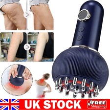 Electric Lymphatic Drainage Machine Meridian Body Massage Brush With Red Light