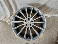 1x Genuine Mercedes S Class AMG 20" Alloy Wheel. Front Turbine A2224010400