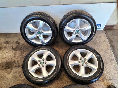 Skoda fabia set alloy - of, 15"