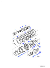 Jaguar Genuine Collar Nut For