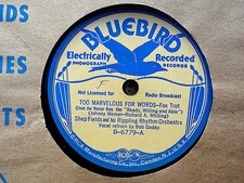 SHEP FIELDS - Too Marvellous
