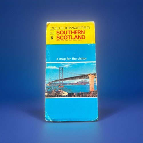 Vintage colourmaster map - vintage,
