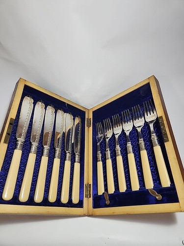 Vintage fish knife and - fish, fork
