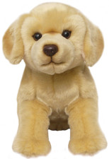 12" Yellow Labrador teddy