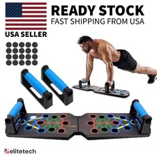 28 in 1 Push Up Rack Board System Fitness Workout Train Home Gym Exercise Stands