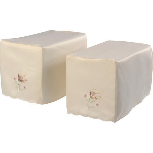 Floral embroidery scallop edge - floral,