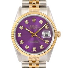 ROLEX DATEJUST 16233 GOLD