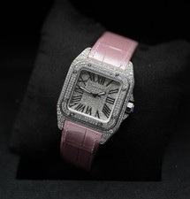 Ladies 35mm Steel Cartier