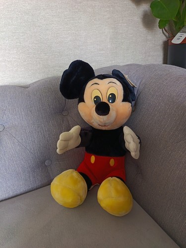 Vintage mickey mouse plush - vintage,